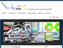 Tablet Screenshot of computationalfluiddynamics.com.au
